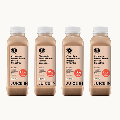 Chocolate Peanut Butter Protein Smoothie