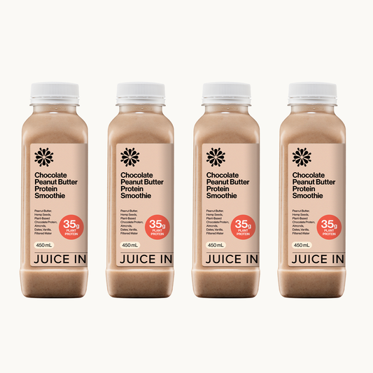 Chocolate Peanut Butter Protein Smoothie